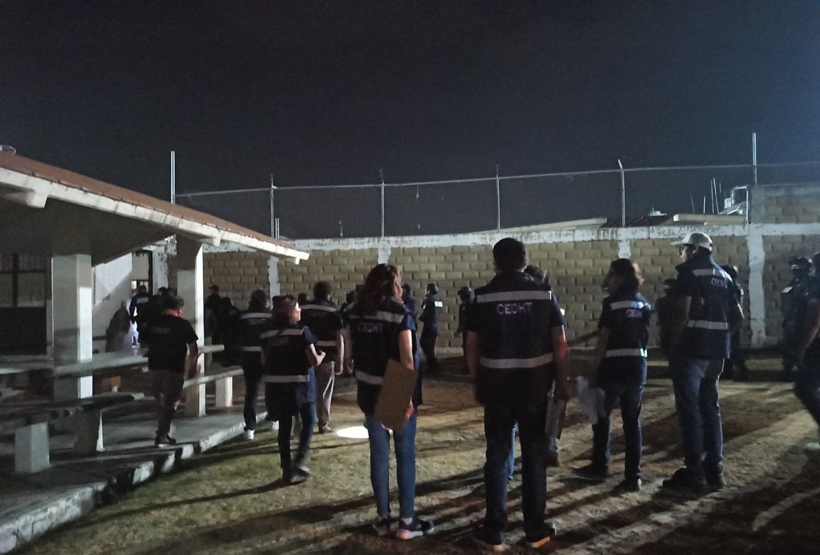 Aplica SSC operativo de revisión en Ceresos de Tlaxcala